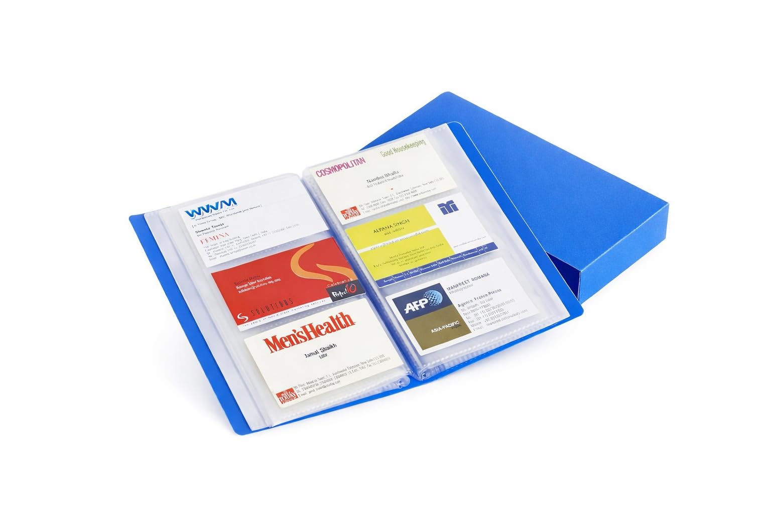 Securex Visiting Card Holder (with Jacket) | Plastic Business Card